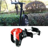 2 stks voor Ninebot MAX G30 Scooter Accessoires Aluminium Haak Haak Haak  Specificatie: Dubbele Haak (rood zwart)