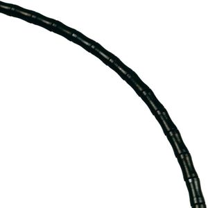 BIKERSAY fiets visgraat variabele snelheid kabel buis set aluminium legering bamboe gezamenlijke lijn buizen (zwart)