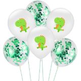 Verjaardag partij dinosaurus latex Sequin ballon partij sfeer decoratie dinosaurus set  stijl: Sequin boeket set