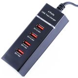 5V 4.1A 4 USB-poorten Charger Adapter met stekkerkabel  kabellengte: 1 5 m  Britse stekker