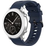 Voor Amazfit GTR silicone Smart horloge vervangende riem armband  grootte: 22mm (donkerblauw)