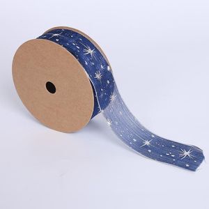 Starry Sky Garen Lint Gift Box Verpakking Bow Tie Ribbon  Specificatie: 4CM (Royal Blue)