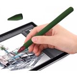 Stylus pen silica gel beschermende case voor Microsoft Surface Pro 5/6 (Army Green)