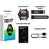 Zeblaze Vibe 7 Lite 1 47 inch IPS-scherm 3 ATM IP69K waterdicht smartwatch  ondersteuning voor spraakoproep / gezondheidsbewaking