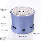 EWA A104 Bluetooth Speaker MP3-speler draagbare speaker metallic USB-ingang MP3-speler stereo Multimedia Speaker (Sliver)