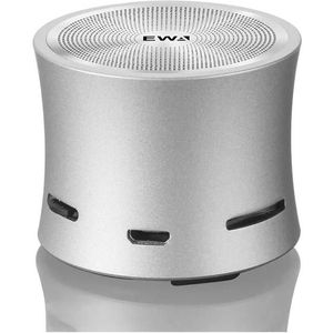 EWA A104 Bluetooth Speaker MP3-speler draagbare speaker metallic USB-ingang MP3-speler stereo Multimedia Speaker (Sliver)