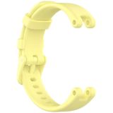 Voor Garmin Lily siliconen vervangende riem horlogeband met demontage tools (geel)
