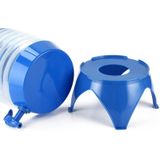 Multi-functioneel Outdoor Camping telescopische vouwen intrekbare bier Water opslag emmer drinkwater buiten Tools  capaciteit: 5L(Blue)