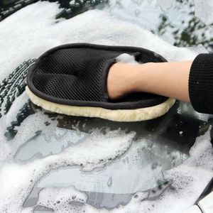 Auto styling wol zachte auto wassen handschoenen schoonmaakborstel motorfiets wasmachine verzorgingsproducten