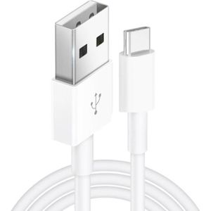 XJ-016 2.4A USB Male naar Type-C / USB-C Male Interface Fast Charging Data Cable  Lengte: 3m