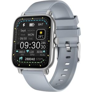 GT30 1.69 inch TFT -scherm Smart Watch  TPU BNAD IP67 Waterdichte ondersteuning Bluetooth -oproep / meerdere sportmodi (Silver)