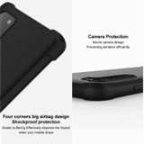 Voor iPhone 14 Pro imak schokbestendig Airbag TPU telefoonhoesje (mat zwart)