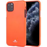 Voor iPhone 11 Pro MERCURY GOOSPERY JELLY TPU fluorescentie schokbestendig en kras geval (oranje)