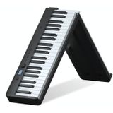 Wersi 88-key opvouwbare draagbare elektronische piano toetsenbord voor beginners praktijk piano CN Plug (Zwart)