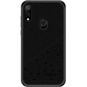 PINWUYO volledige waterdichte schokbestendige PC + TPU + PU beschermhoes voor Xiaomi Redmi 7 (zwart)