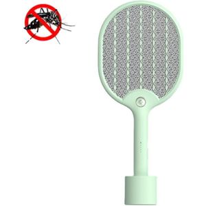 LED Mosquito Swatter USB Mosquito Killer  Kleur: Groen (Met Basis)