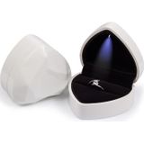 017015-20 hartvormige LED-lichtring ketting opbergdoos zonder sieraden  specificatie: ring