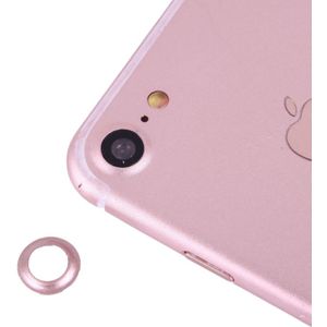 Voor de iPhone 7 Rear Camera Lens beschermkap met naald (Rose Gold)