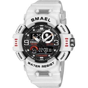 SMAEL 8063 Outdoor elektronisch alarm sporthorloge Double Showed Astronaut Student Watch