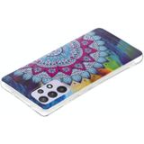 Voor Samsung Galaxy A32 5G Lichtgevende TPU Mobiele Telefoon Beschermhoes (Halfbloem)