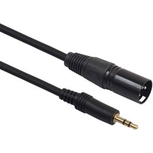 351930 3.5 mm male naar XLR male microfoon audio snoer  lengte: 3m