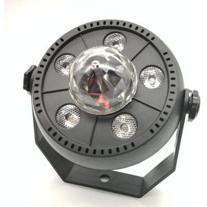 11W 5 LED's Kleurrijke Roterende Magic Ball LED PAR Licht