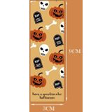 50 Vellen Halloween Rechthoekige Sticker Geschenkdoos Seal Sticker (H2)