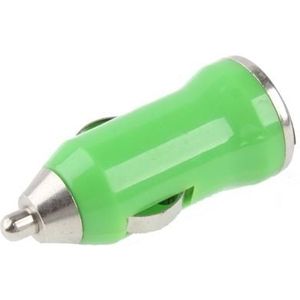 Autolader Auto Lader mini USB voor iPhone 5 , iPhone 4 & 4S (groen)