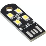 4 LED's Ultra Thin Energy Saving USB Light (Wit licht)