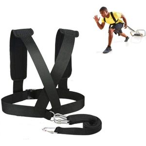 Anti-resistance Training Belt Speed Oefening Spanning Belt Gewicht-dragende Oefening Strap  Style:Upgrade(Zwart)