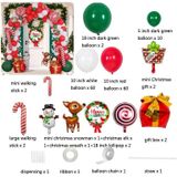 Kerstdecoratie boog ballon set  stijl: ballon Bhain 2