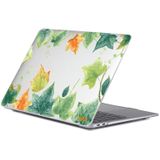 Enkay Hat-Prince Forest Series Patroon Laotop Beschermende kristallen zaak voor MacBook Air 13.3 Inch A2179 / A2337 (Ivy Leaf Pattern)