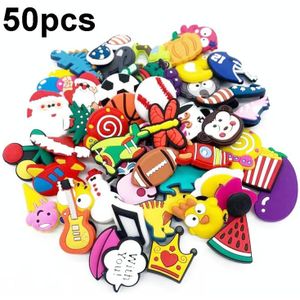 50 stks Grot Schoenen Decoraties Cartoon Drip Schoenen Accessoires (A7 Versie)