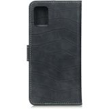 Voor Samsung Galaxy S20 FE 5G / S20 Fan Edition / S20 Lite Crocodile Texture Horizontale Flip Lederen case met Holder & Card Slots & Wallet(Zwart)