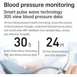 E400 1.39 inch HD Rond scherm lederen band Smart Watch ondersteunt ECG-bewaking / niet-invasieve bloedsuikerspiegel