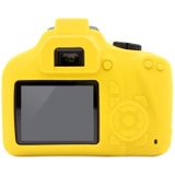PULUZ zachte siliconen beschermhoes voor Canon EOS 3000D/4000D (geel)