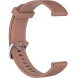 Slimme horloge siliconen polsband horlogeband voor POLAR Vantage M 22cm (bruin)