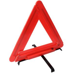 Praktische auto driehoek dringende waarschuwing teken Foldtable reflecterende veiligheid langs de weg verlichting stopbord statief waarschuwing statief