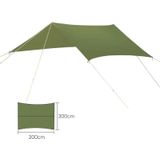 Multifunctionele buitenwater dichte zonnebrandcrme strand luifel tent zon Shelter Pergola (Army Green)