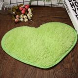 Hart vorm antislip Bad matten keuken tapijt Home Decoratie (fruit groen)