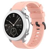Voor Huawei Watch GT3 Pro 43 mm 20 mm effen kleur zachte siliconen horlogeband