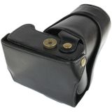 PU leren Camera Tas voor Canon 100D (zwart)