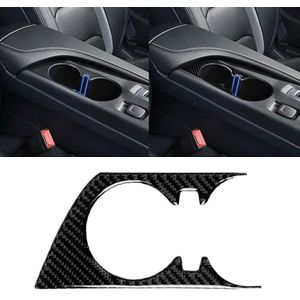 Auto Carbon Fiber water Cup houder decoratieve sticker voor Chevrolet Camaro 2017-2019