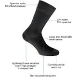 3 paar ademende outdoor sport sokken racefiets Racing Fietsen Sok (zwart)