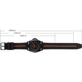 SKMEI 1578 Creative Stereo Dial Student Watch Casual Simple Male Quartz Watch (Orange)