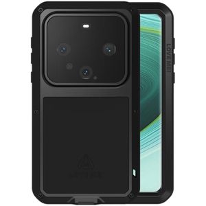 Voor Huawei Mate 60 Pro / 60 Pro+ LOVE MEI Metaal Schokbestendig Waterdicht Stofdicht Telefoonhoesje