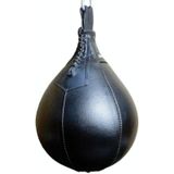 Boksen Speed Ball Fitness Vent Ball Adult Opknoping Gratis Punching Bag (Pear Shape Black)