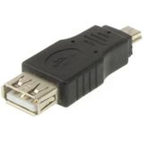 USB 2.0 vrouwtje naar Mini USB 5Pin mannetje Adapter (OTG functie)