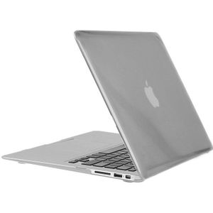 MacBook Air 13.3 inch 3 in 1 Kristal patroon Hardshell ENKAY behuizing met ultra-dun TPU toetsenbord Cover en afsluitende poort pluggen (grijs)