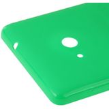 Glad oppervlakte kunststof Back Cover vervanging voor Microsoft Lumia 535(Green) huisvesting